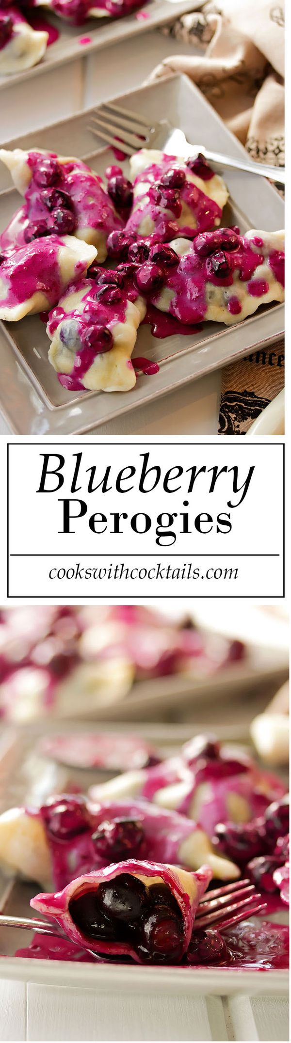 Blueberry Perogies