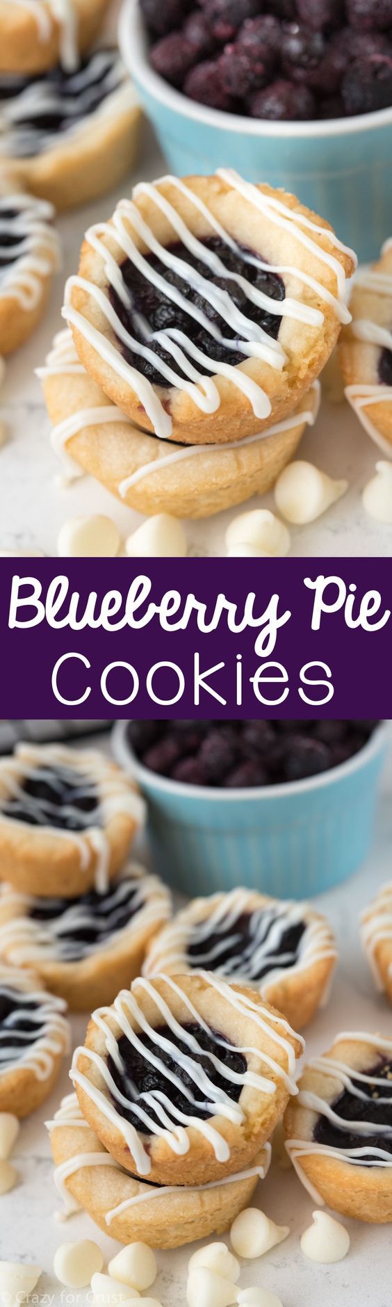 Blueberry Pie Cookies