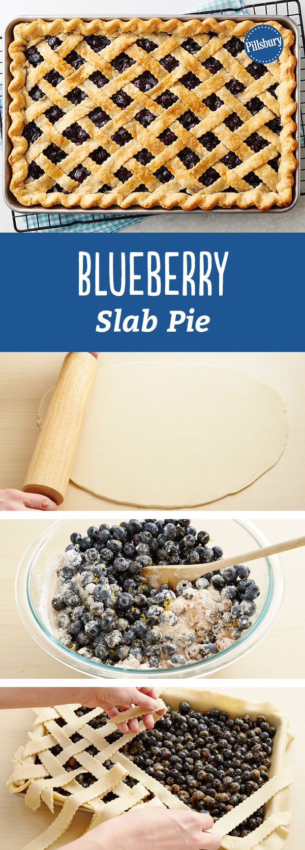 Blueberry Slab Pie