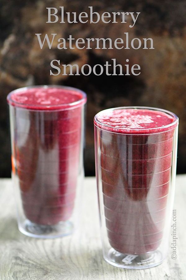 Blueberry Watermelon Smoothie