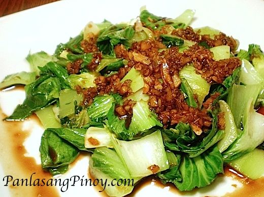 Bok Choy in Garlic Sauce