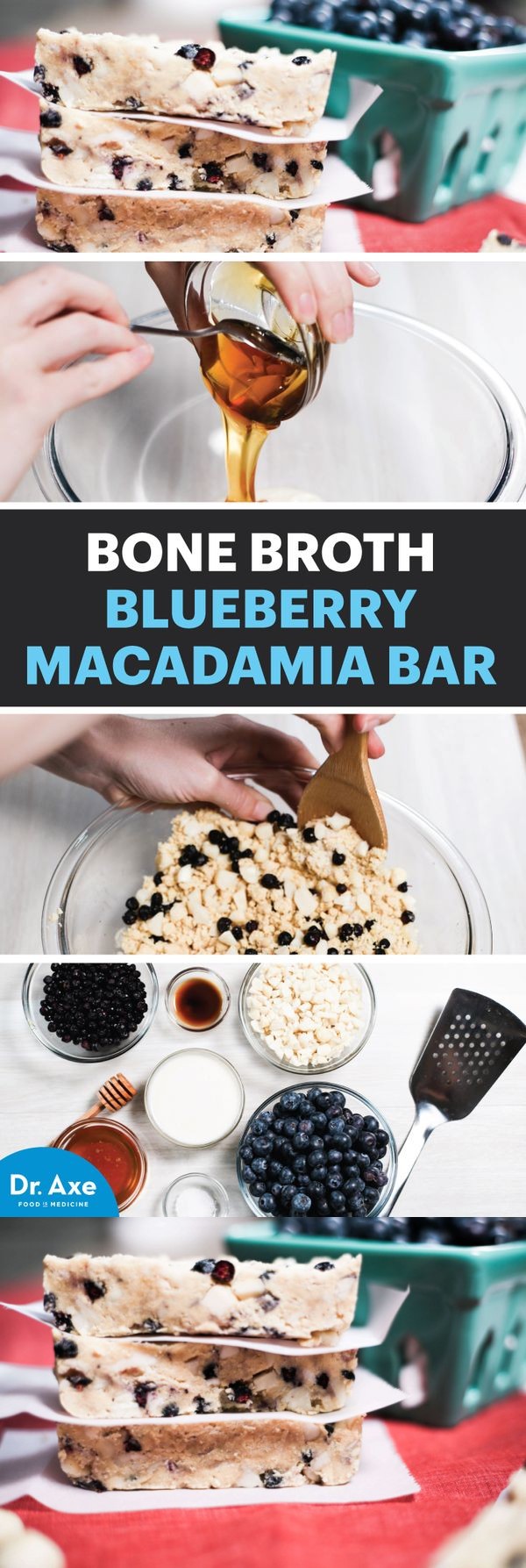 Bone Broth Protein Blueberry Macadamia Bar