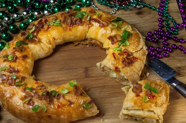 Boudin King Cake