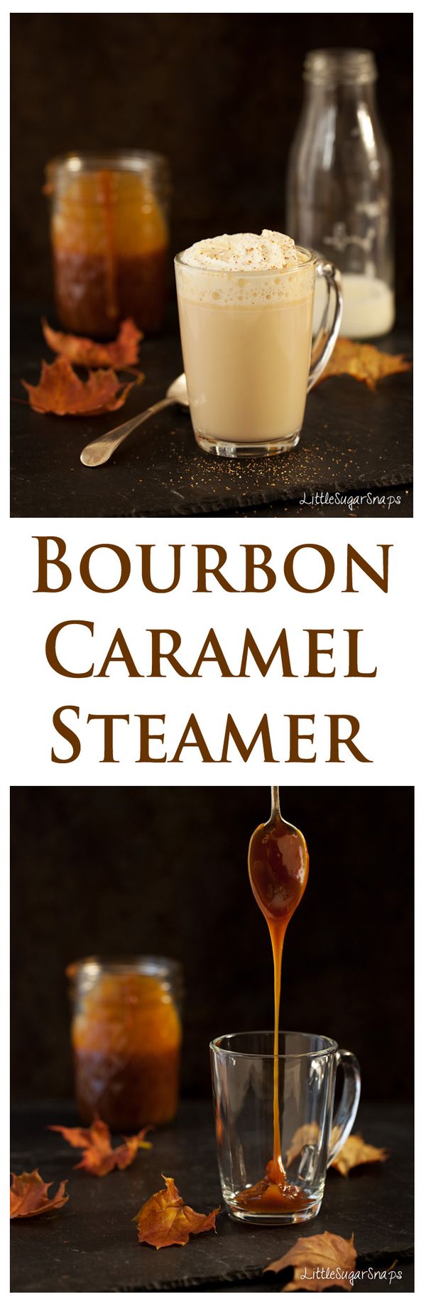 Bourbon Caramel Steamer