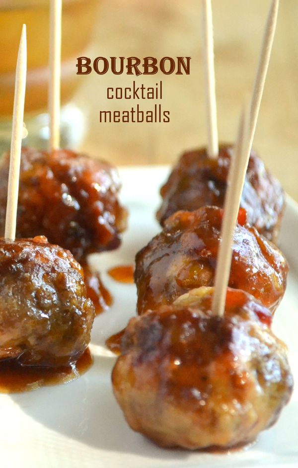 Bourbon Cocktail Meatballs