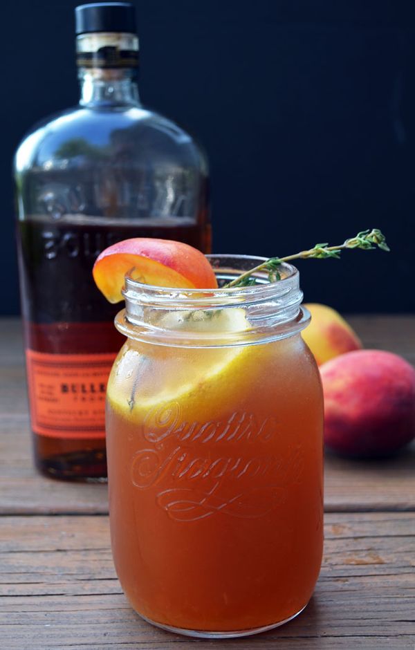 Bourbon Peach Sweet Tea