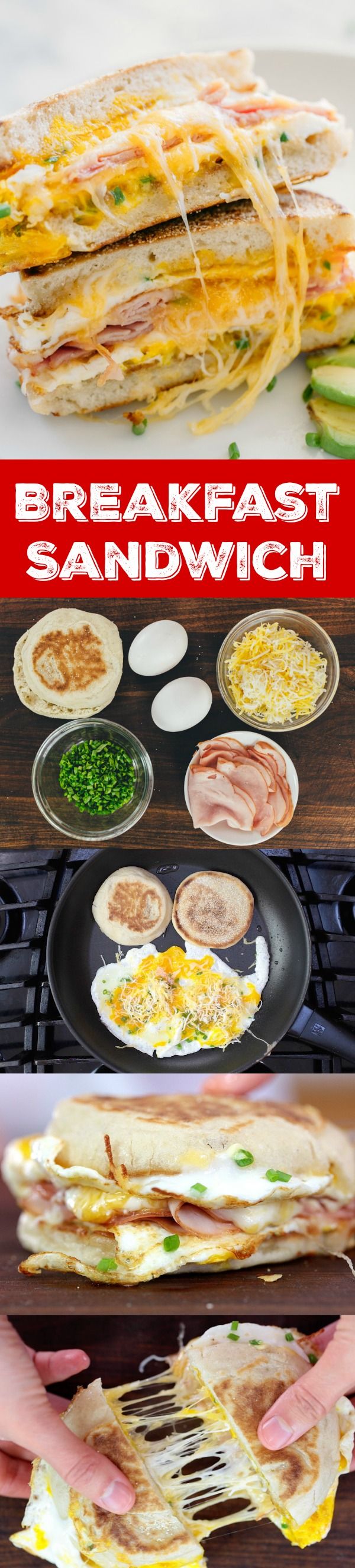 Breakfast Sandwich - A One Pan Breakfast (Video