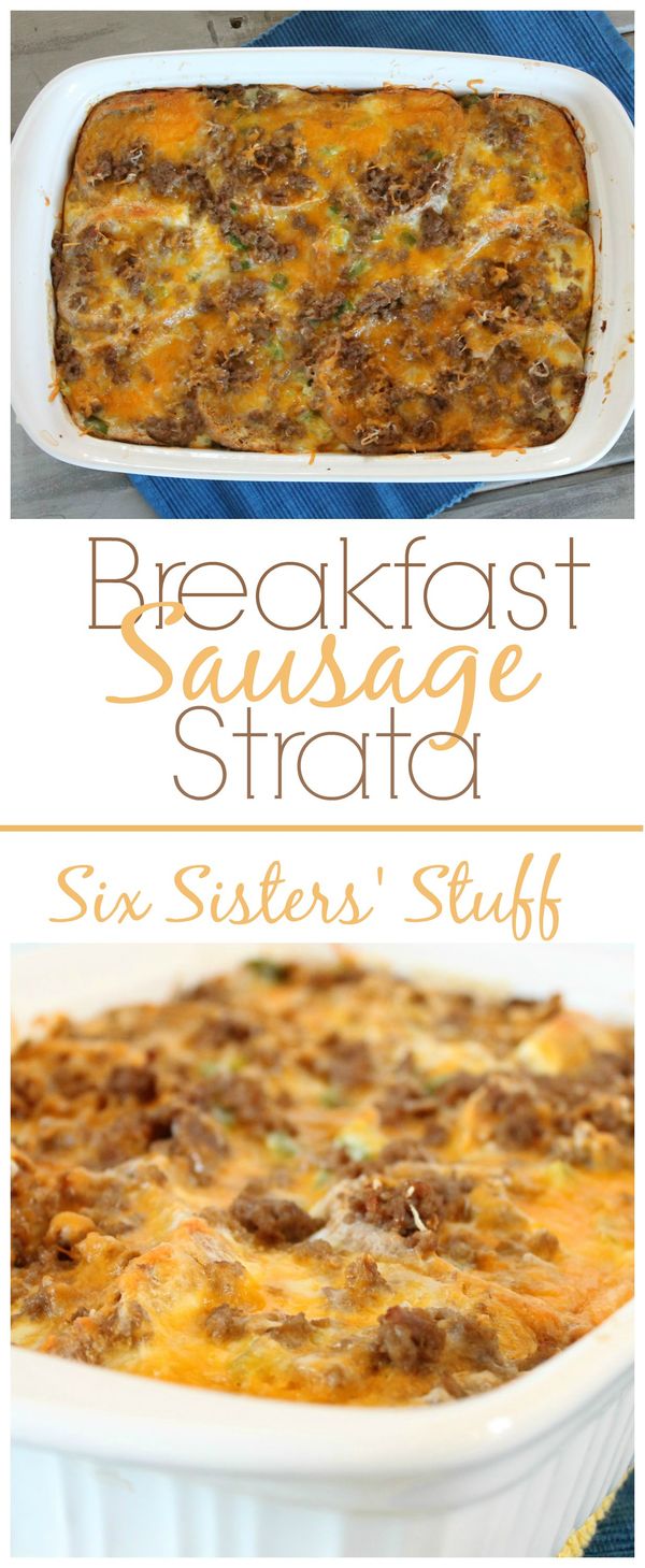 Breakfast Sausage Strata