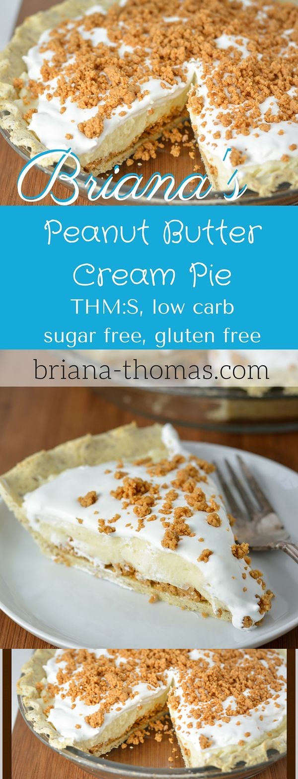 Briana's Peanut Butter Cream Pie