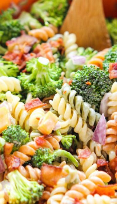 Broccoli Bacon & Pasta Salad