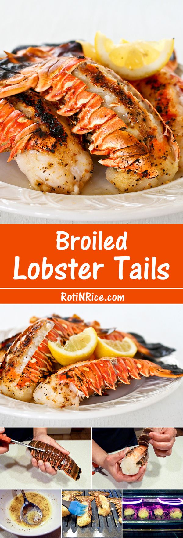 Broiled Lobster Tails