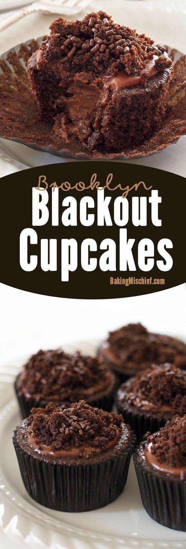 Brooklyn Blackout Cupcakes
