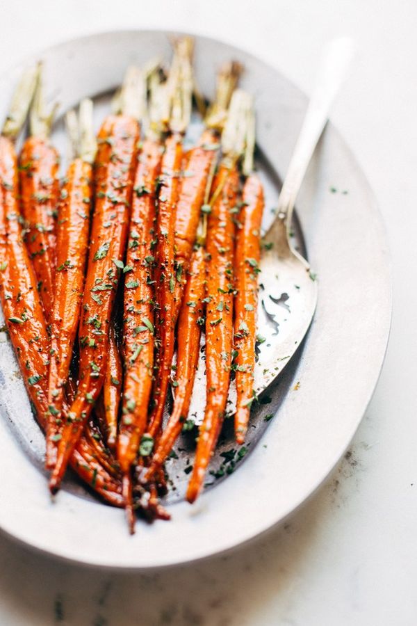 Brown Butter Honey-Glazed Carrots