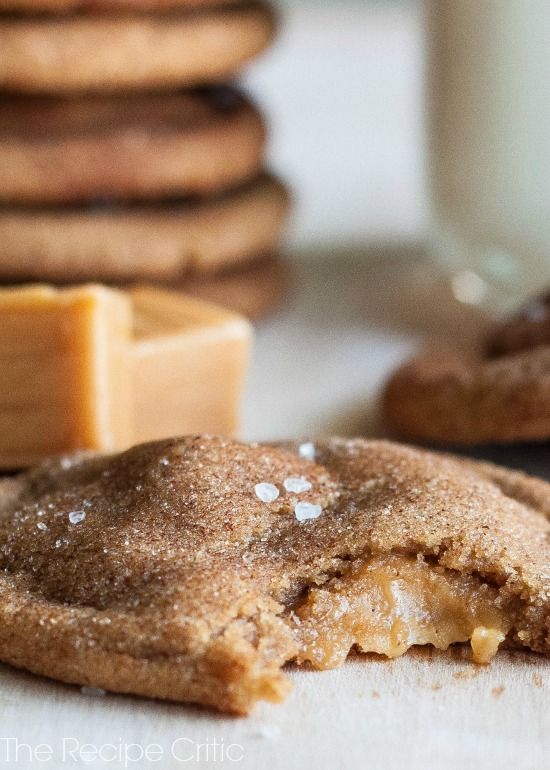 Brown Butter Salted Caramel Snickerdoodles