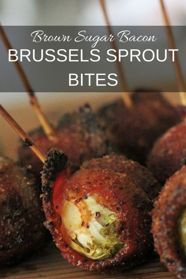 Brown Sugar Bacon Brussels Sprout Bites