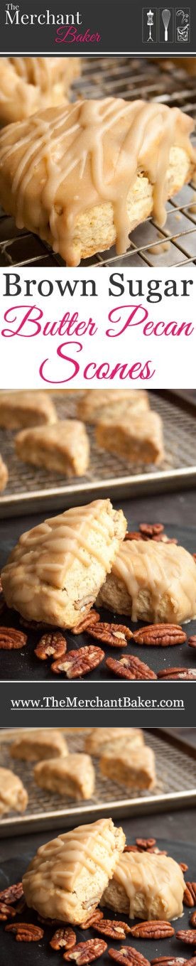 Brown Sugar Butter Pecan Scones