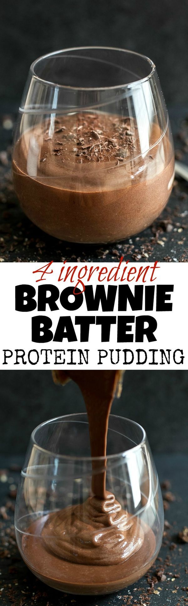 Brownie Batter Protein Pudding