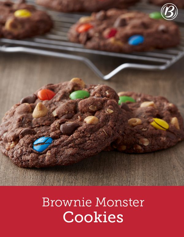 Brownie Monster Cookies