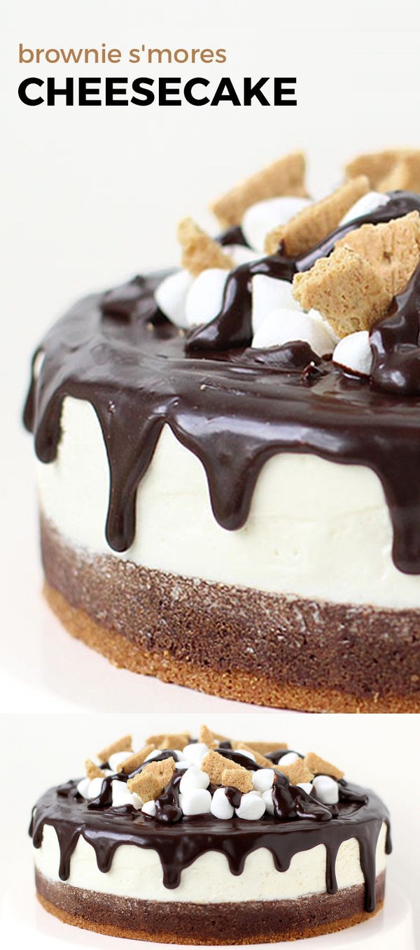 Brownie S’mores Cheesecake