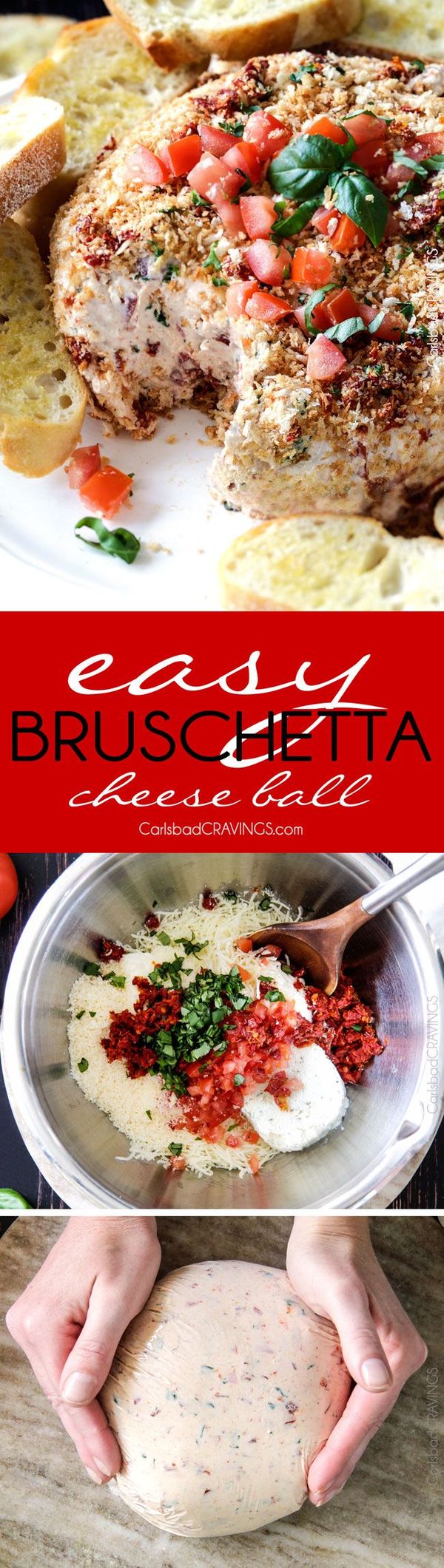 Bruschetta Cheese Ball