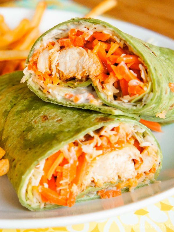 Buffalo Chicken Wraps