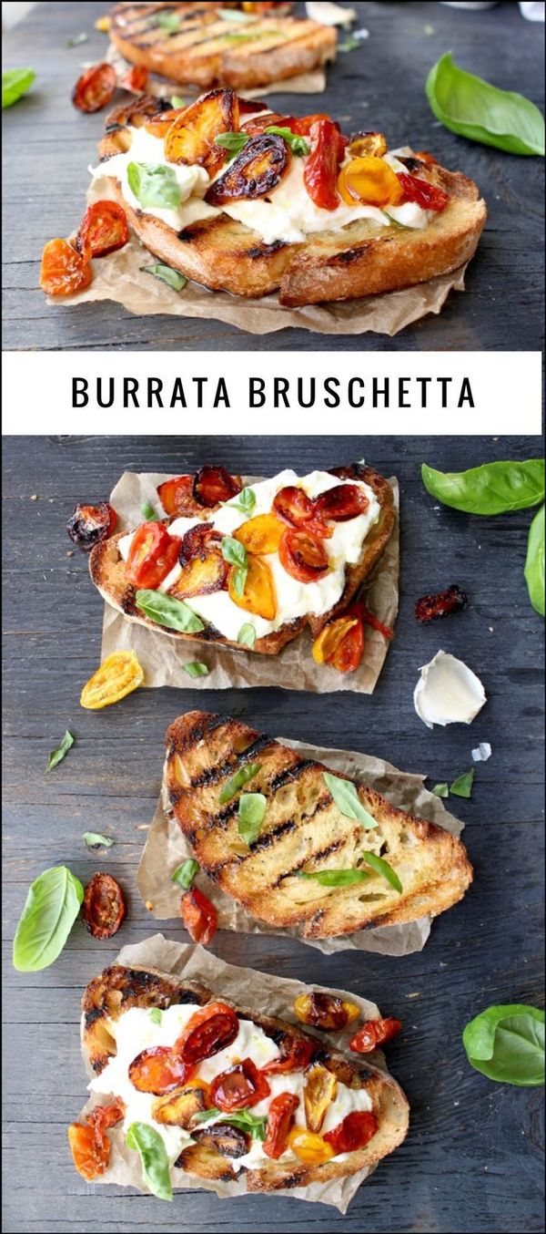 Burrata Bruschetta