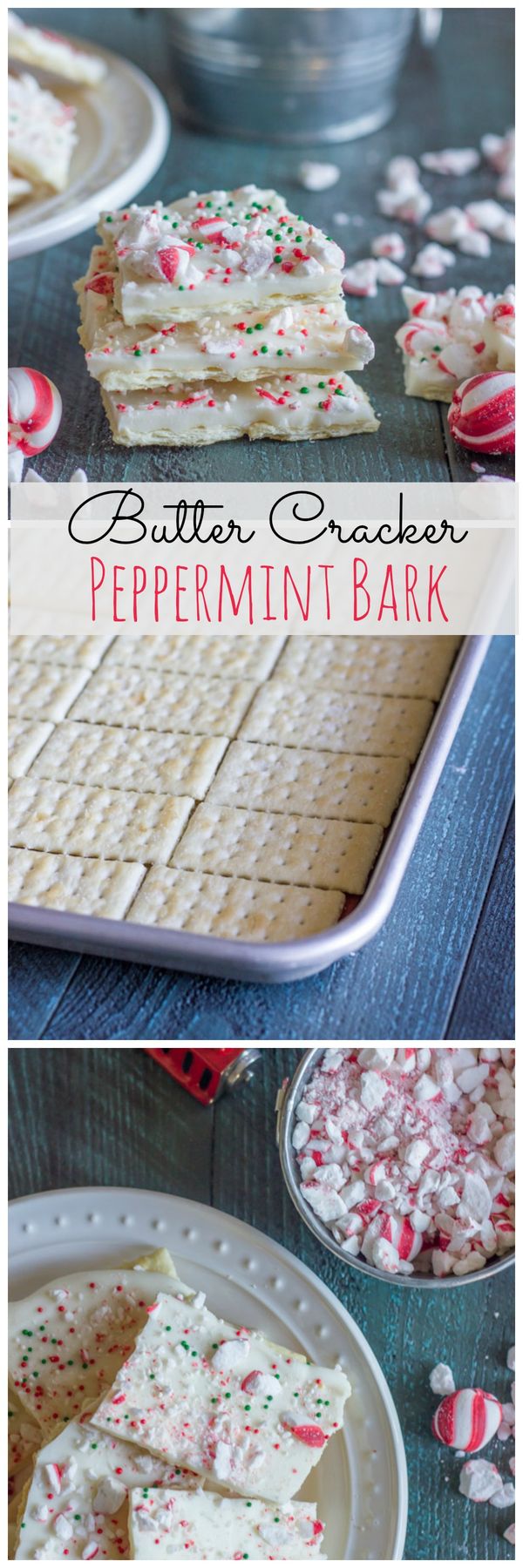 Butter Cracker Peppermint Bark