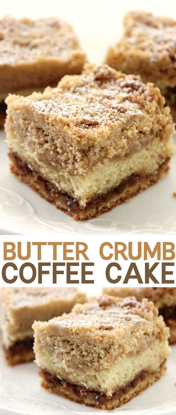 Butter Crumb Coffee Cake