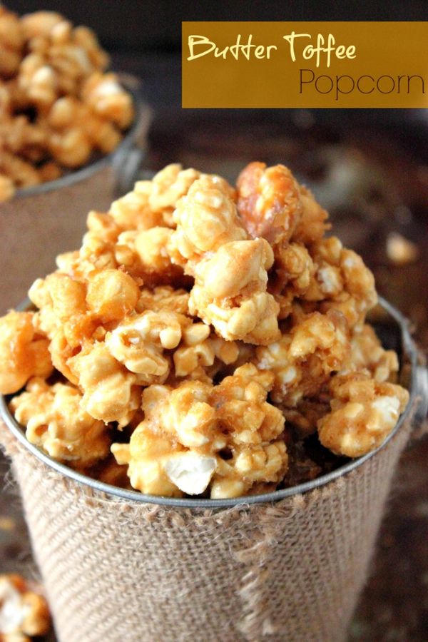 Butter Toffee Popcorn