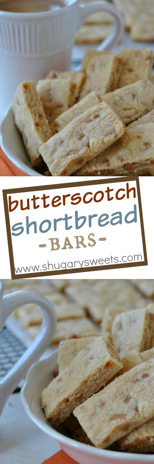 Butterscotch Shortbread Bars