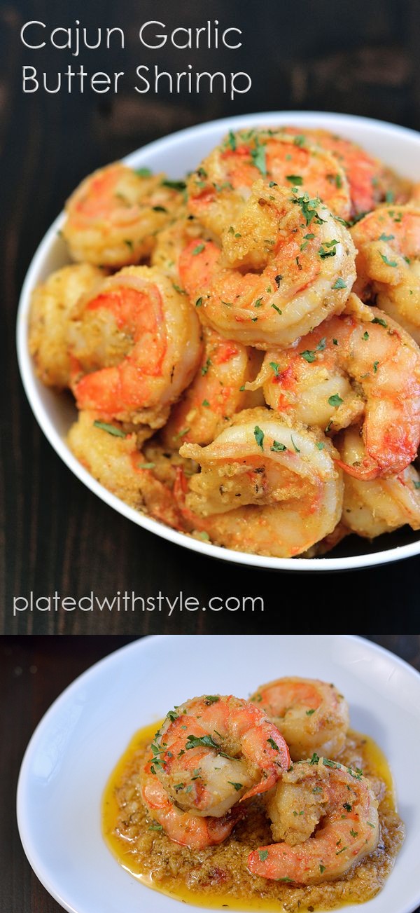 Cajun Garlic Butter Shrimp