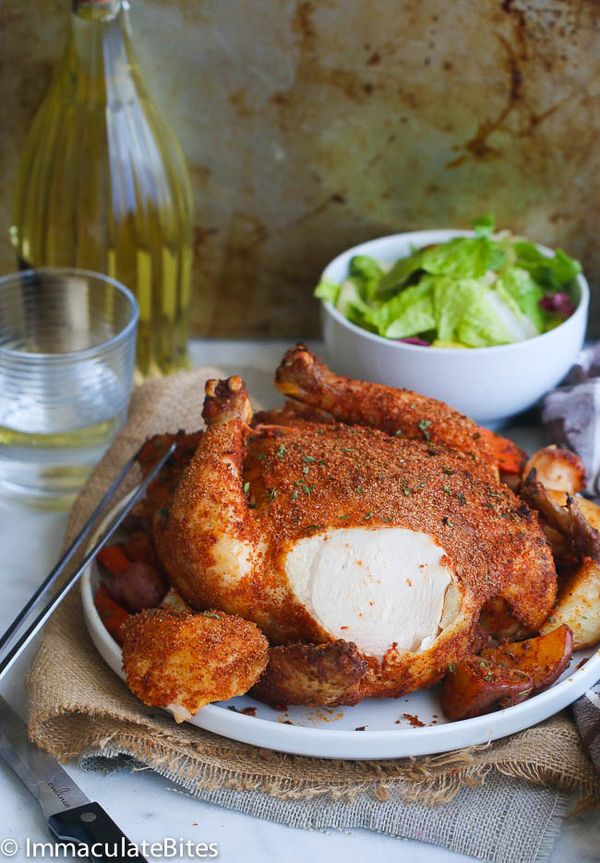 Cajun Whole Roast chicken