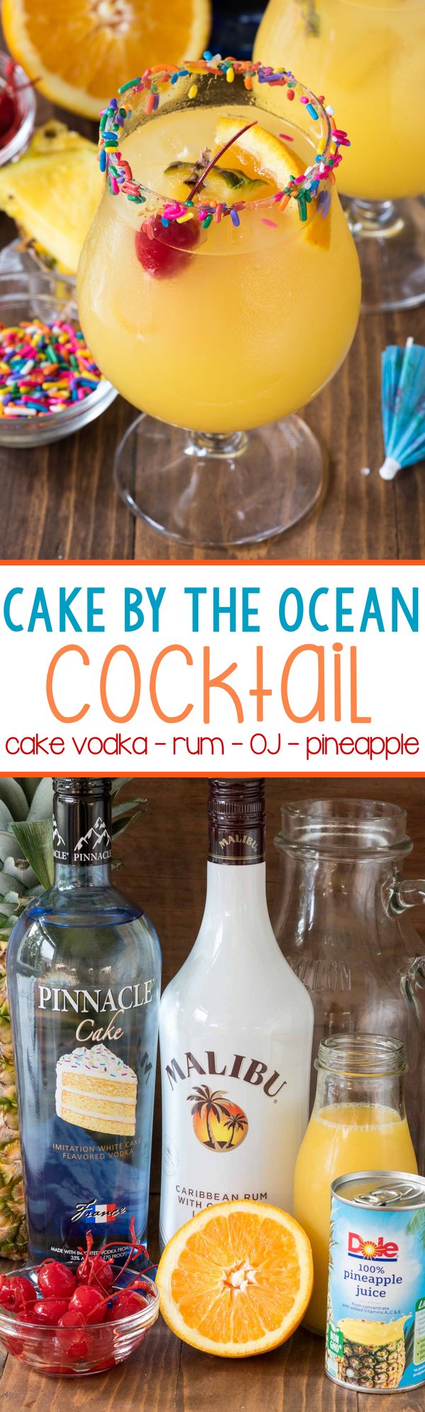 Cake by the Ocean Cocktail