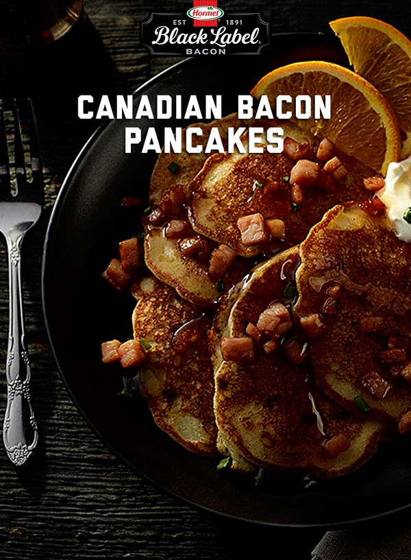 Canadian Bacon-Potato Pancakes