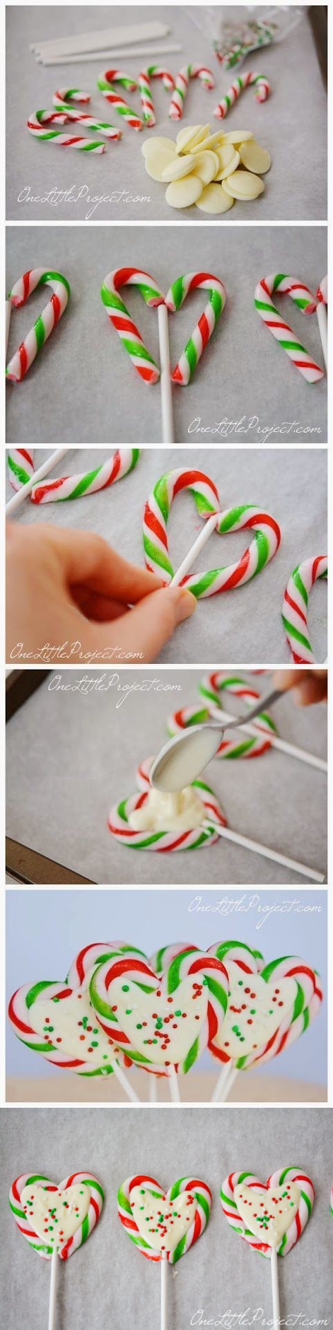 Candy Cane Hearts