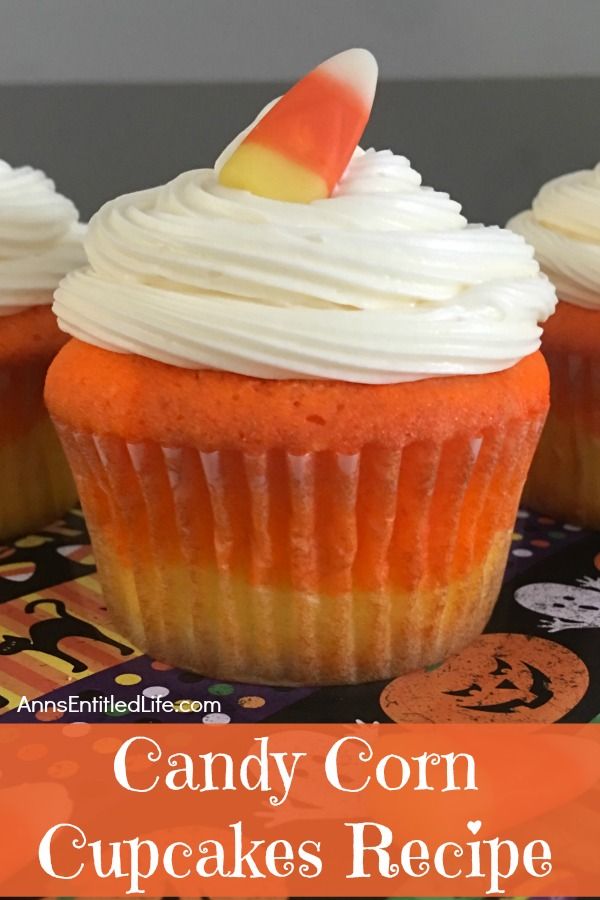 Candy Corn Cupcakes