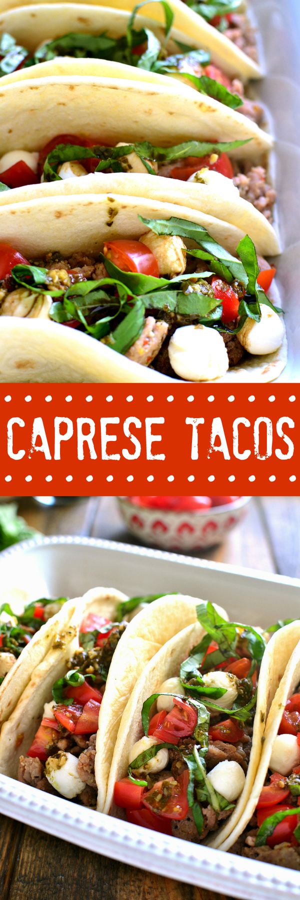 Caprese Tacos