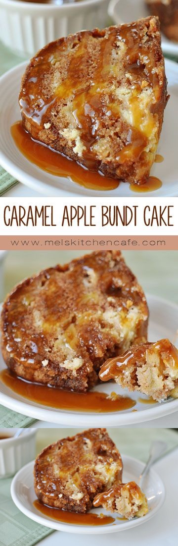 Caramel Apple Bundt Cake