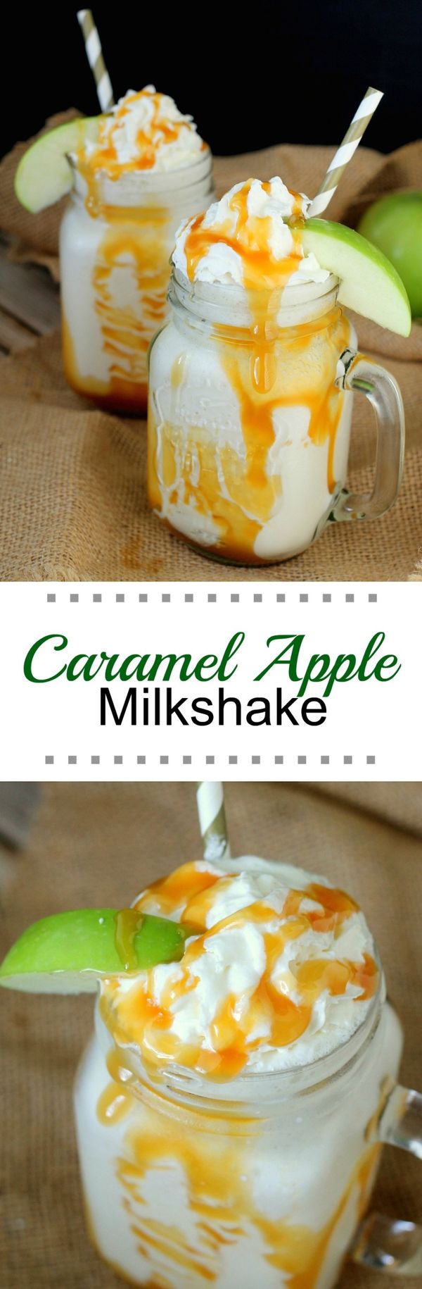 Caramel Apple Milkshake