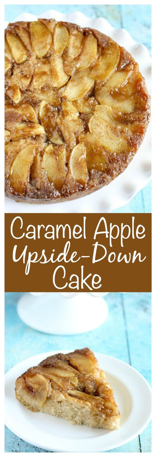 Caramel Apple Upside-Down Cake