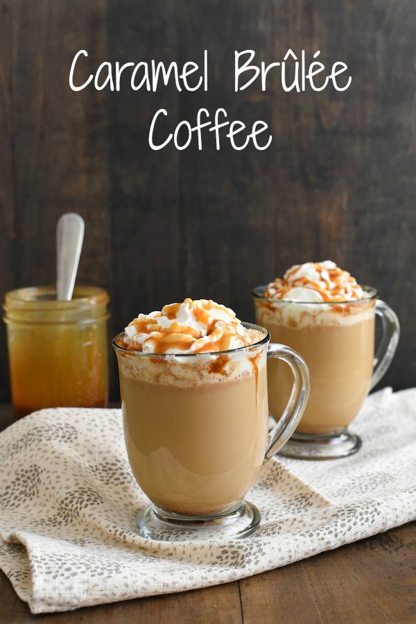 Caramel Brûlée Coffee