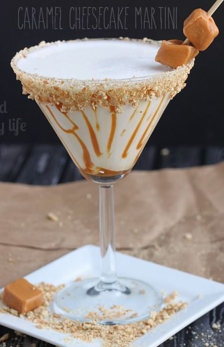 Caramel Cheesecake Martini