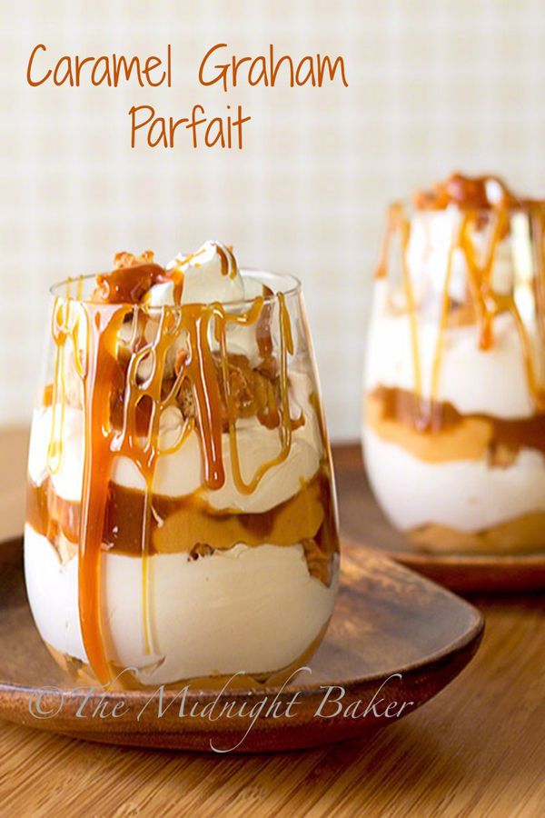 Caramel Graham Cracker Parfait