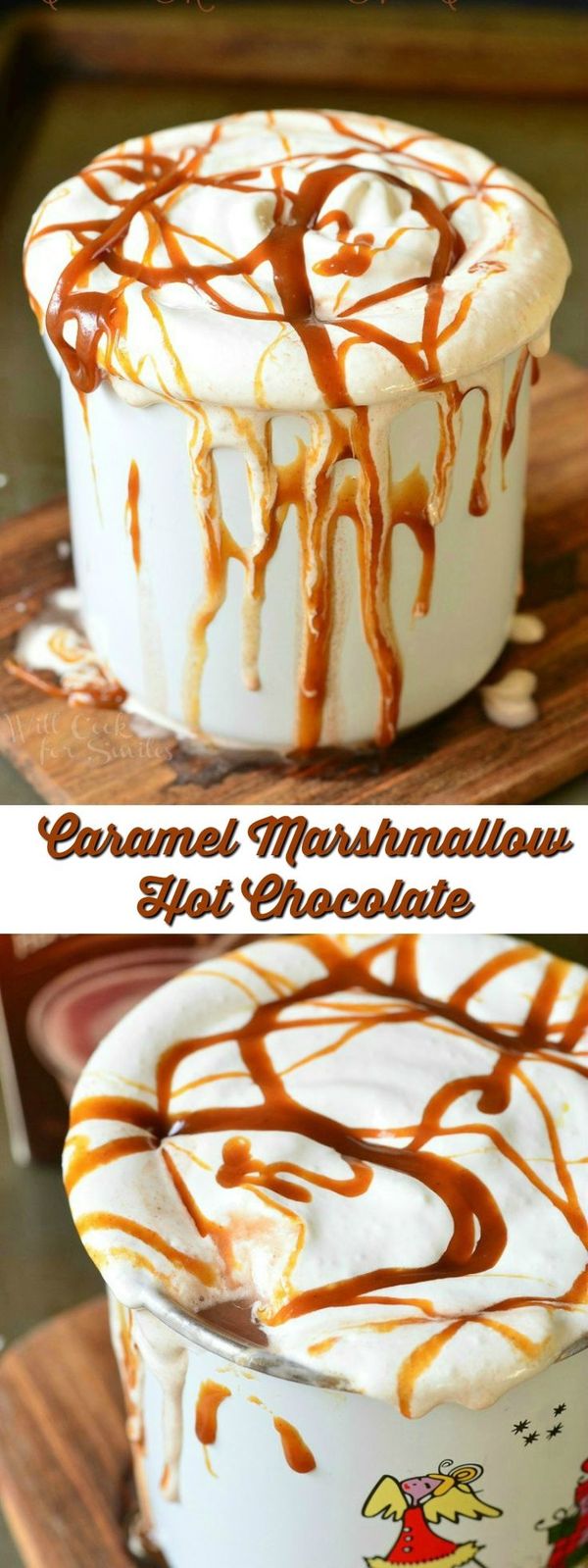 Caramel Marshmallow Hot Chocolate