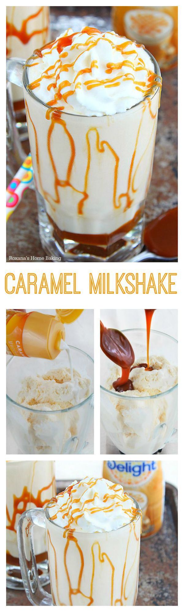 Caramel milkshake