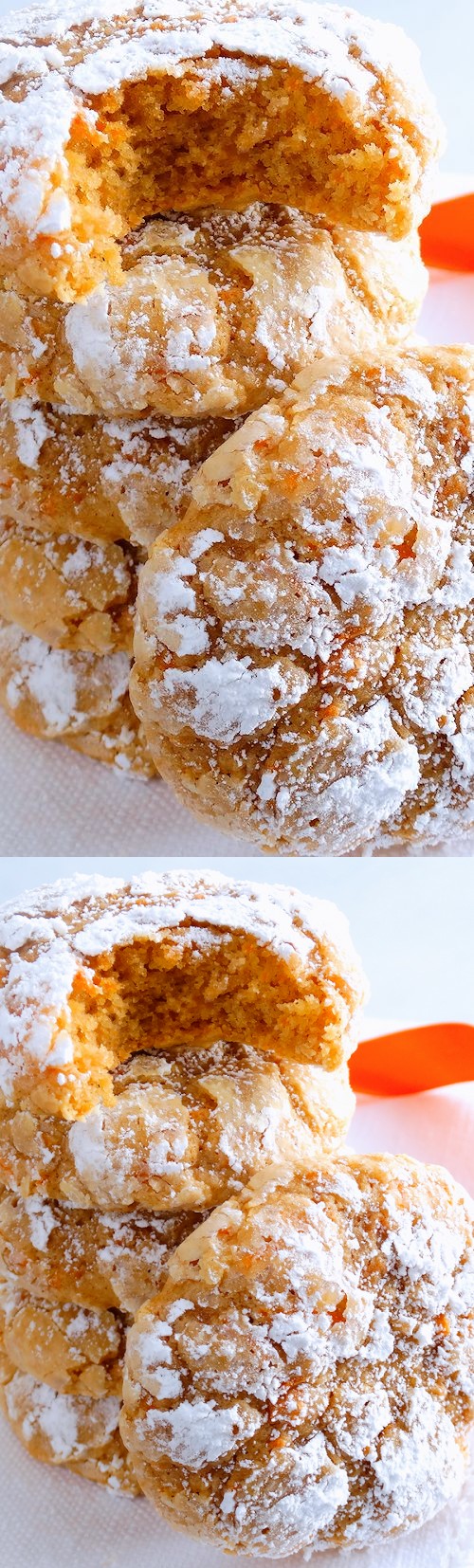 Carrot Cake Gooey Butter Cookies – Best Ever (from scratch!