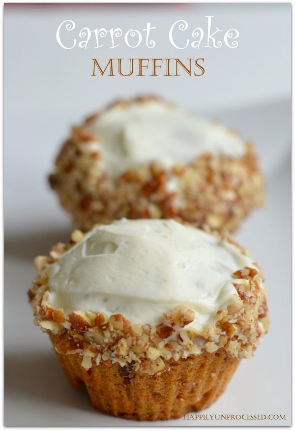 Carrot Cake Muffins