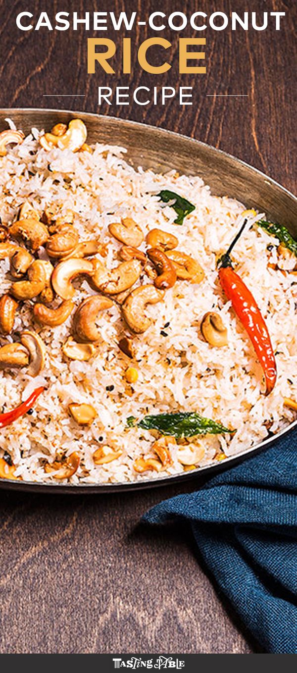 Cashew-Coconut Rice