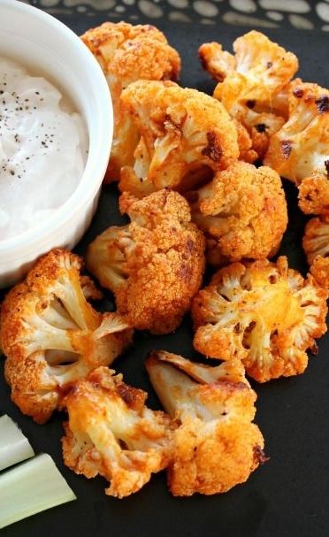 Cauliflower Buffalo Bites