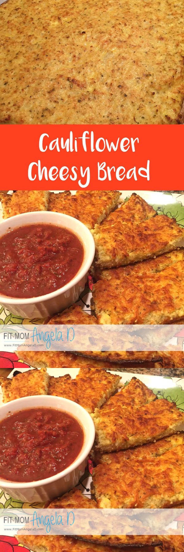 Cauliflower Cheesy Bread